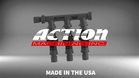 action cnc machining|action irrigation manifolds.